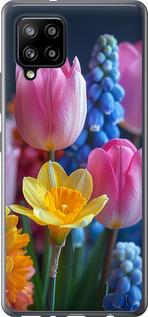 Чехол на Samsung Galaxy A42 A426B Весенние цветы