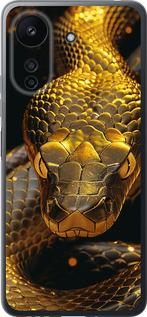 Чехол на Xiaomi Redmi 13C Golden snake