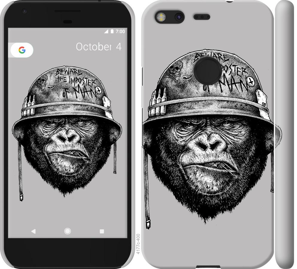 Чехол на Google Pixel military monkey