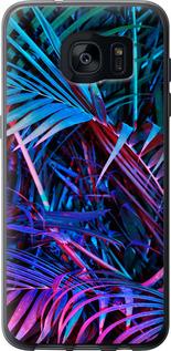 Чехол на Samsung Galaxy S7 Edge G935F Папоротник под ультрафиолетом