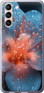 Чехол на Samsung Galaxy S21 Роса на цветке
