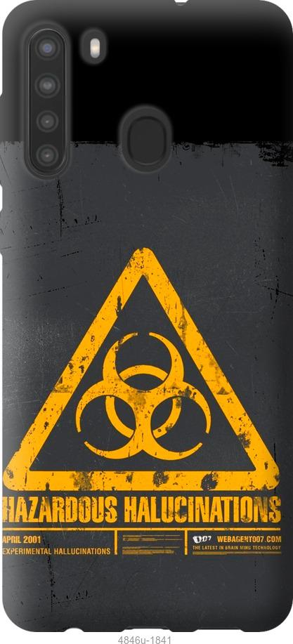 Чехол на Samsung Galaxy A21 biohazard 28