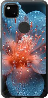 Чехол на Google Pixel 4A Роса на цветке