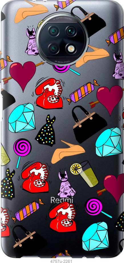 Чехол на Xiaomi Redmi Note 9T stickers