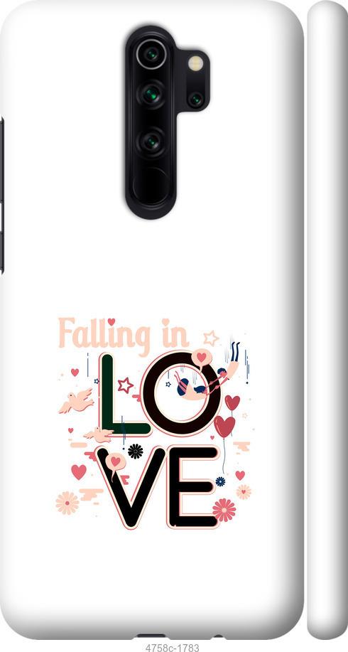 Чехол на Xiaomi Redmi Note 8 Pro falling in love