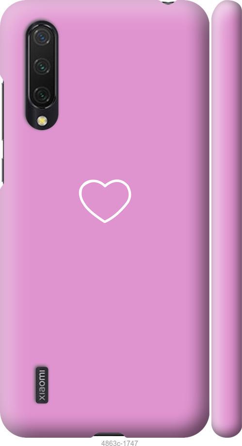 Чехол на Xiaomi Mi 9 Lite Сердце 2