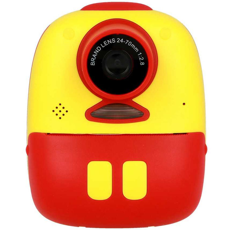 Детская фотокамера D10 с моментальной печатью (Yellow)