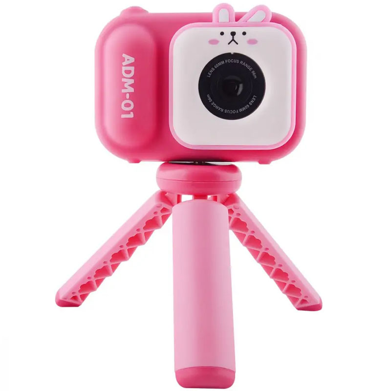 Детская фотокамера S11 + штатив (Pink)