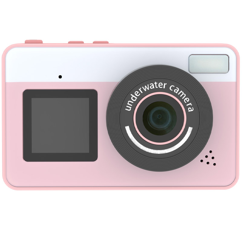 Детская водонепроницаемая цифровая камера D70 (Pink)