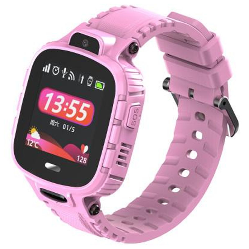 Детские cмарт-часы с GPS трекером Gelius Pro GP-PK001 (Розовый)
