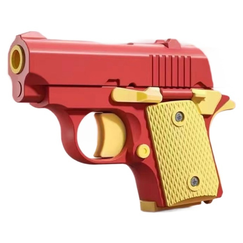 Детский игрушечный пистолет-антистресс (Red / Yellow)