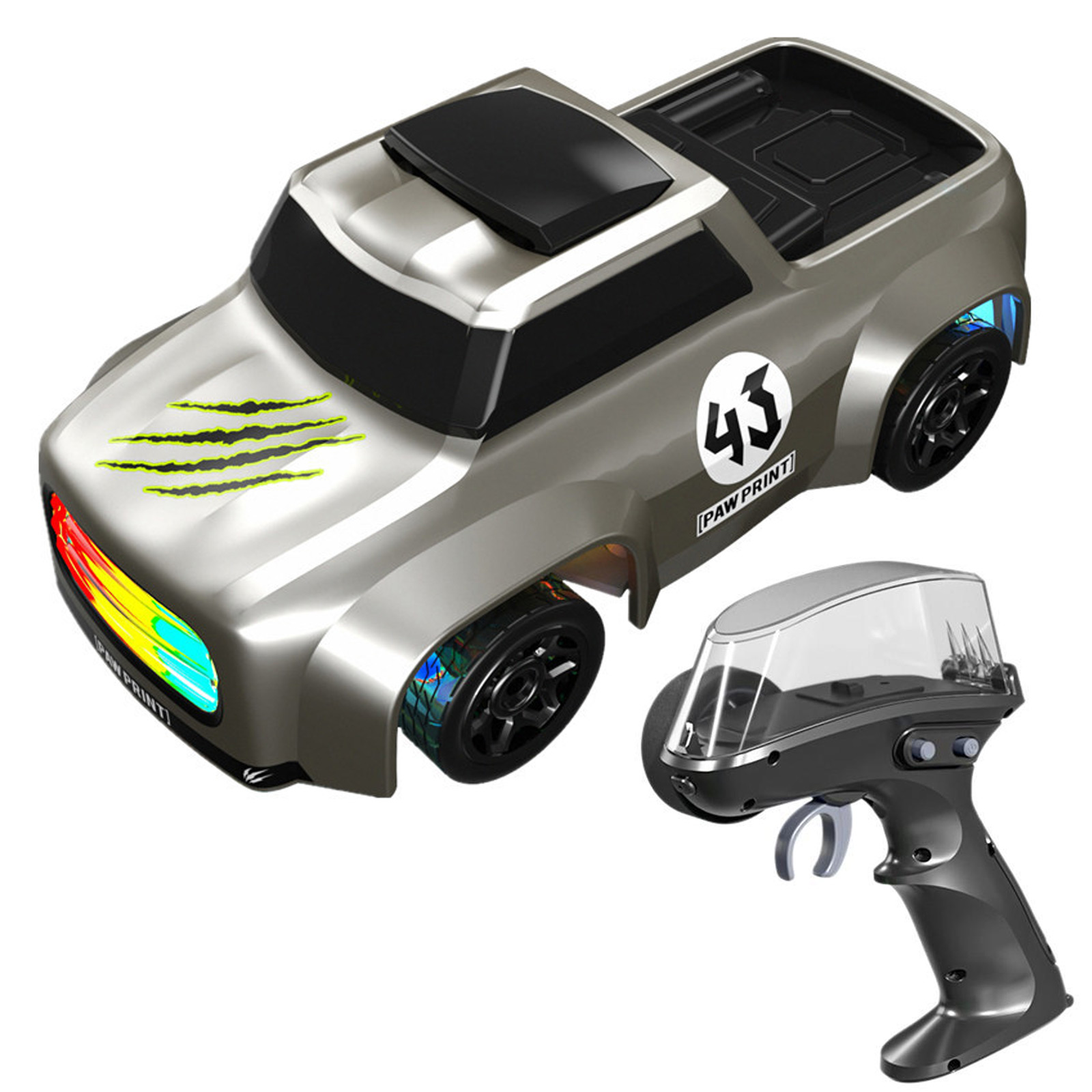 Дрифт-машина на радиоуправлении SHT K10 (1:64) Pickup 2.4G (Grey)