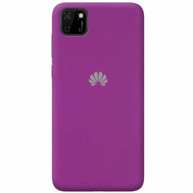 Чехол Silicone Cover Full Protective (AA) для Huawei Y5p (Фиолетовый / Grape)