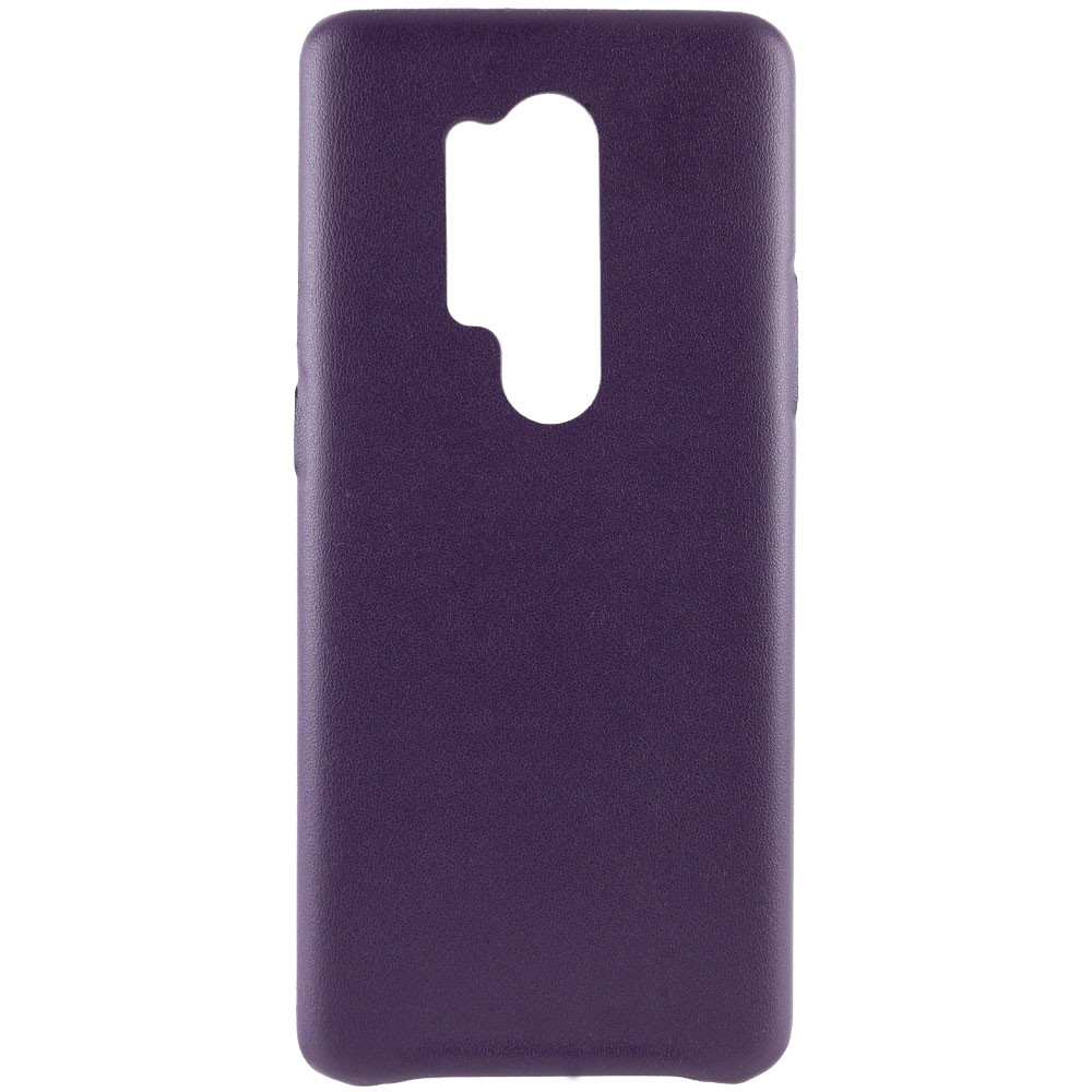 Кожаный чехол AHIMSA PU Leather Case (A) для OnePlus 8 Pro (Фиолетовый)