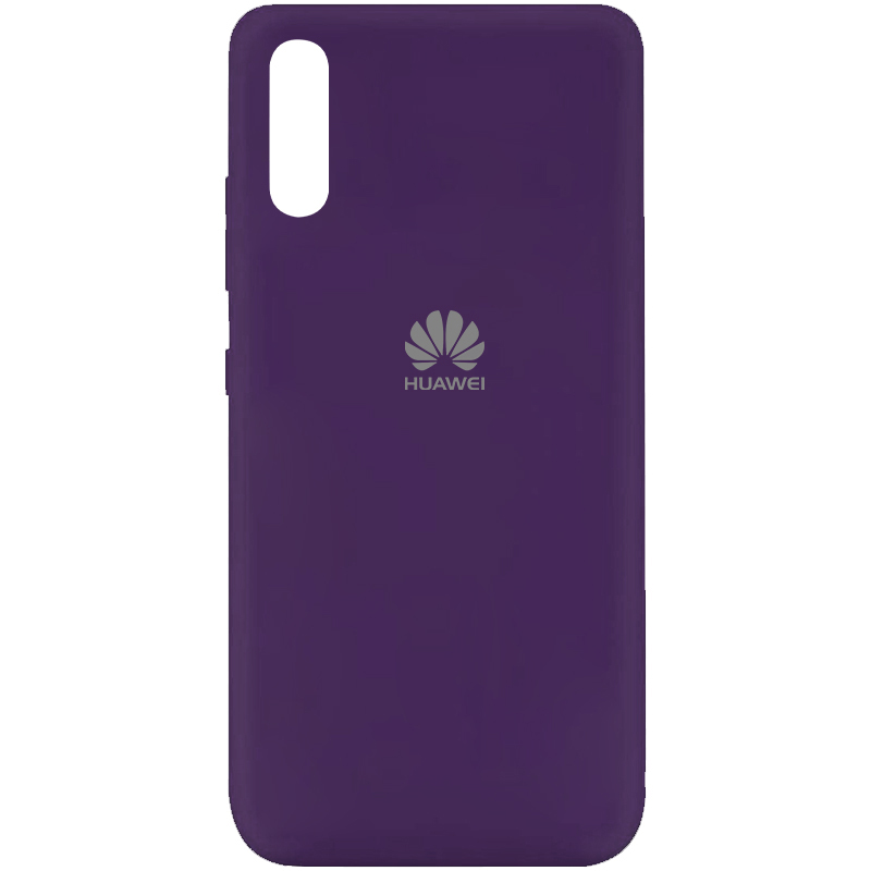 Чехол Silicone Cover My Color Full Protective (A) для Huawei P Smart S (Фиолетовый / Purple)