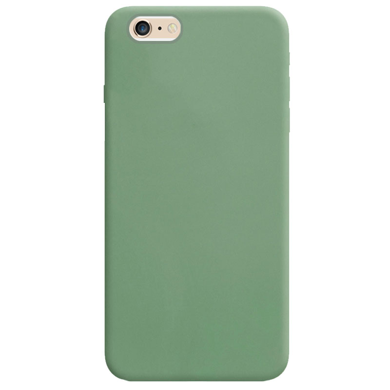 Силиконовый чехол Candy для Apple iPhone 6/6s (4.7") (Фисташковый)