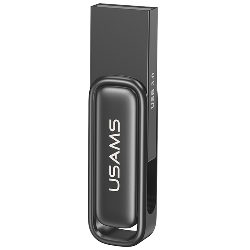 Флеш накопичувач USAMS US-ZB331 USB3.0 Zinc Alloy Rotating Flash Drive 32Gb (Tarnish)