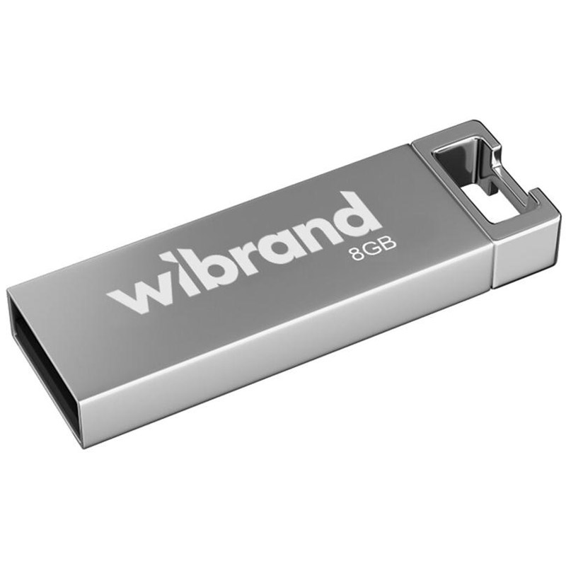 Флеш-накопитель Wibrand Chameleon USB 2.0 – 8GB (Silver)