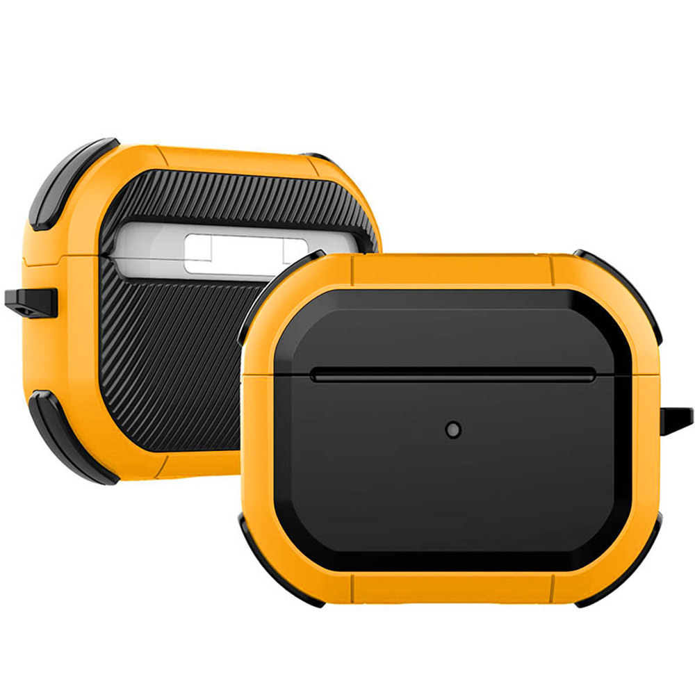 Протиударний футляр Black ed. для Футляры для AirPods (Yellow)
