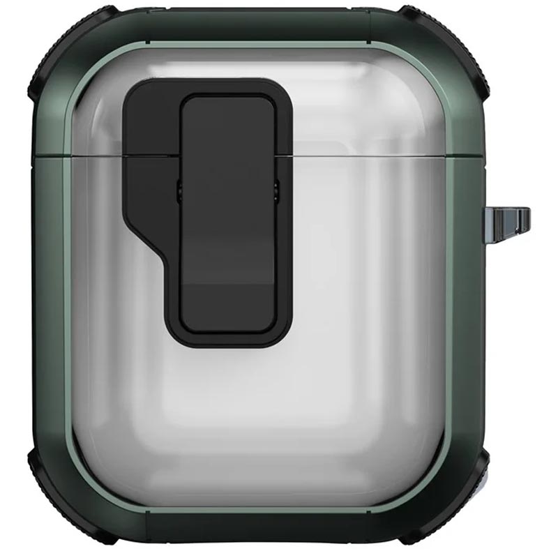 Футляр протиударний Locking Button для Футляры для AirPods (Apple Green)