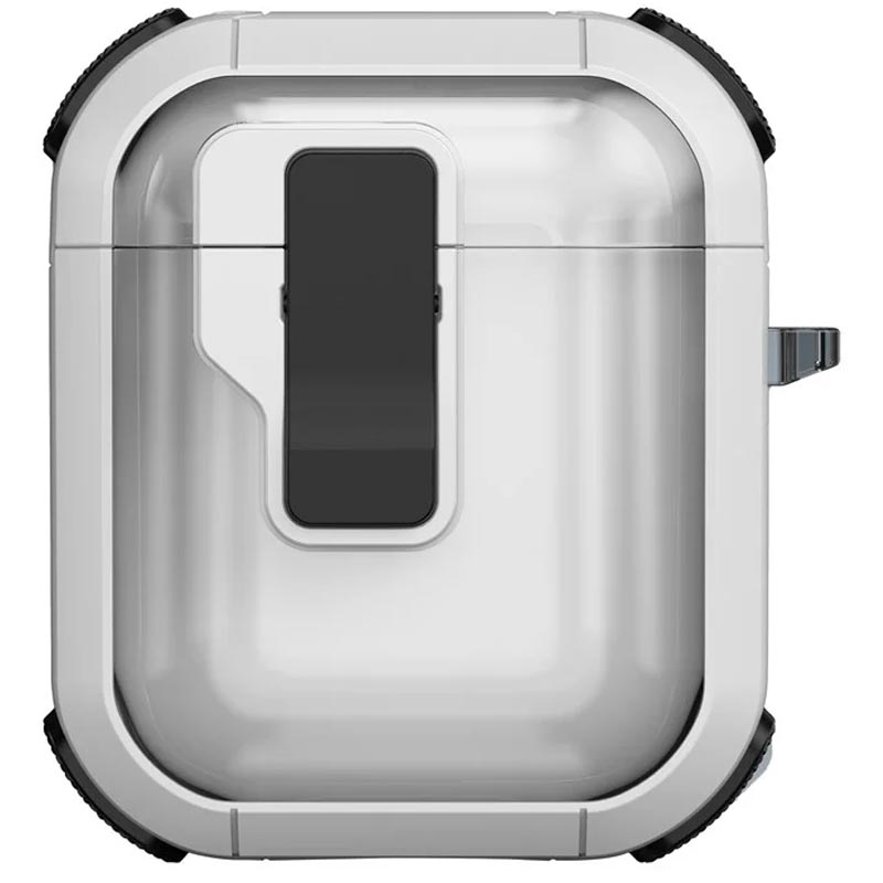 Футляр протиударний Locking Button для Футляры для AirPods (White)
