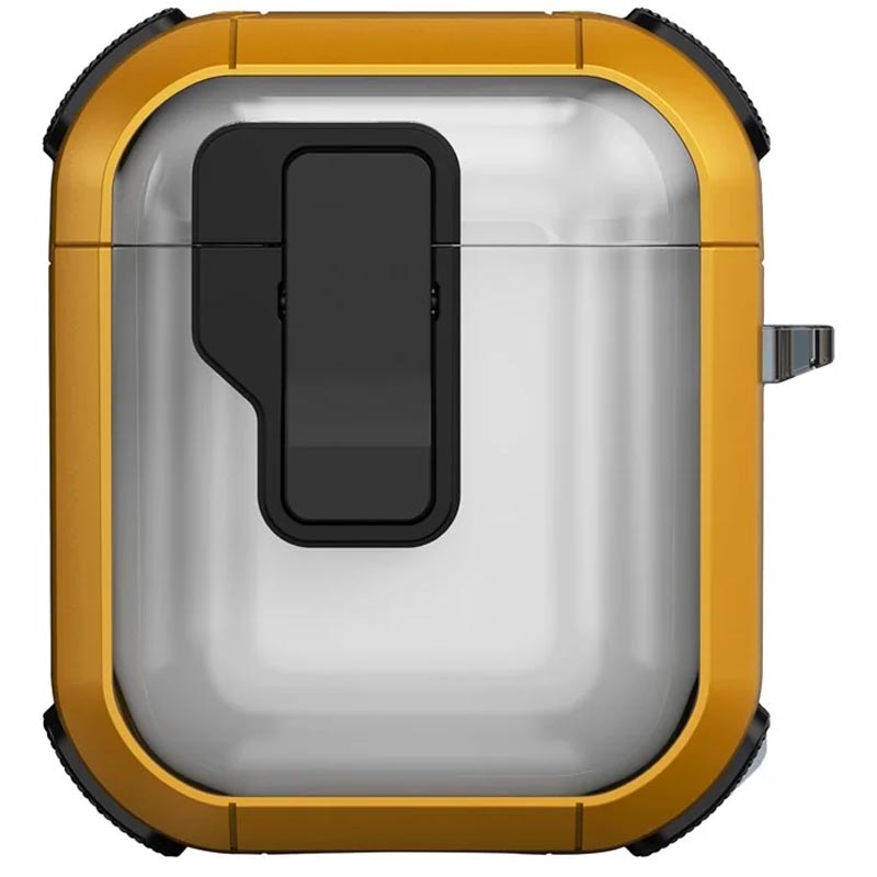 Футляр протиударний Locking Button для Футляры для AirPods (Yellow)