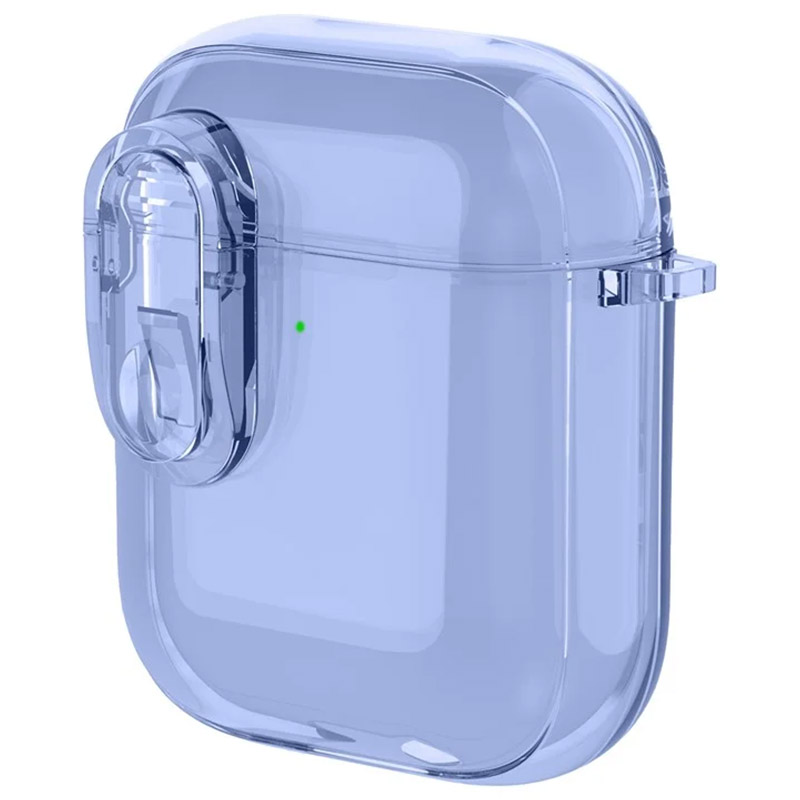 Футляр TPU Colorful для наушников Airpods 1/2 (Blue)