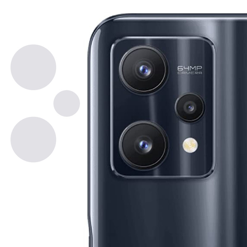 Гнучке захисне скло 0.18mm на камеру (тех.пак) для Realme 9 Pro (Прозорий)