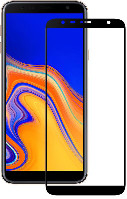 Гибкое ультратонкое стекло Caisles для Samsung Galaxy J4+ (2018) (Черный)