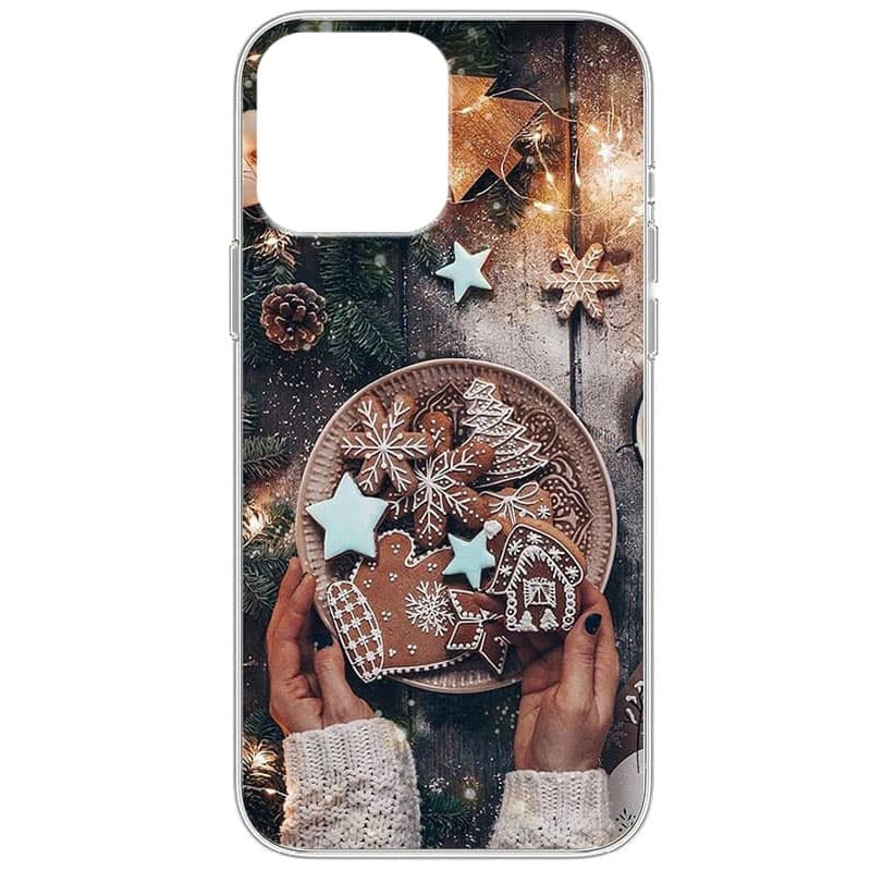 TPU чехол Winter story для Apple iPhone 11 Pro Max (6.5") (Gingerbread)