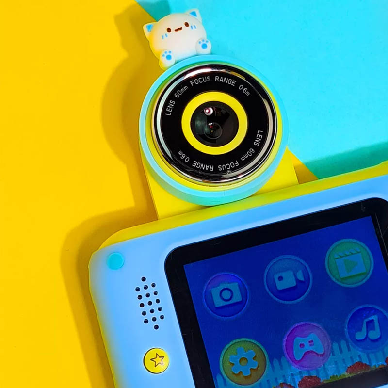 Купить Детская фотокамера SmartKids Tripod Series S9 Голубой на onecase.com.ua