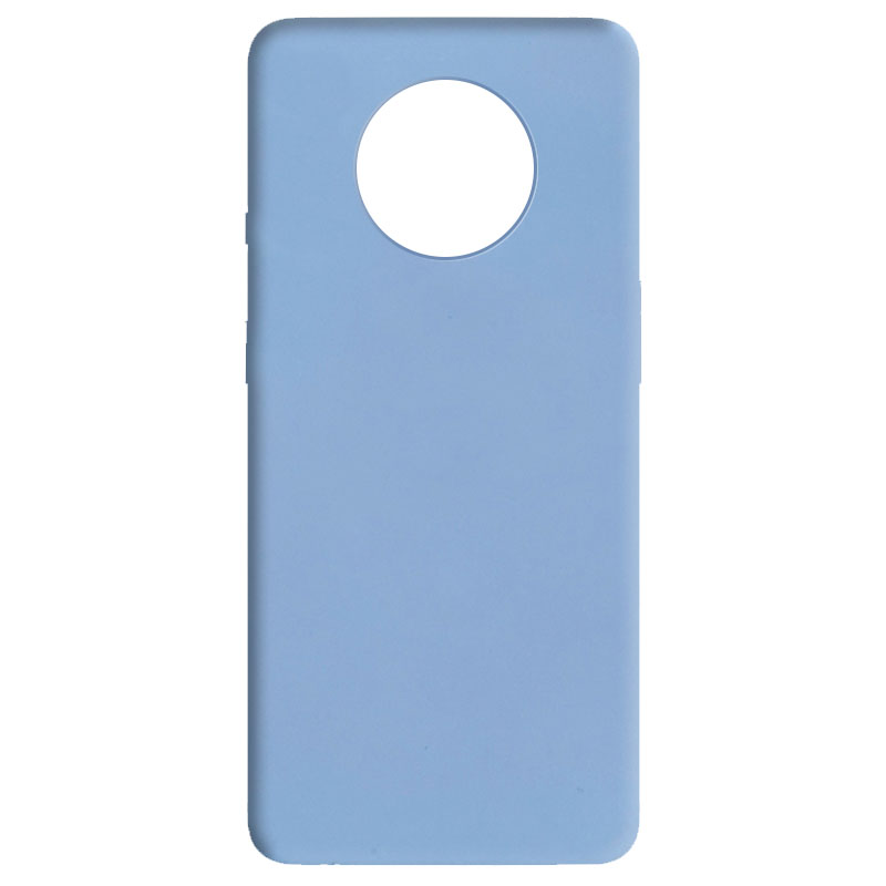 Силиконовый чехол Candy для OnePlus 7T (Голубой / Lilac Blue)