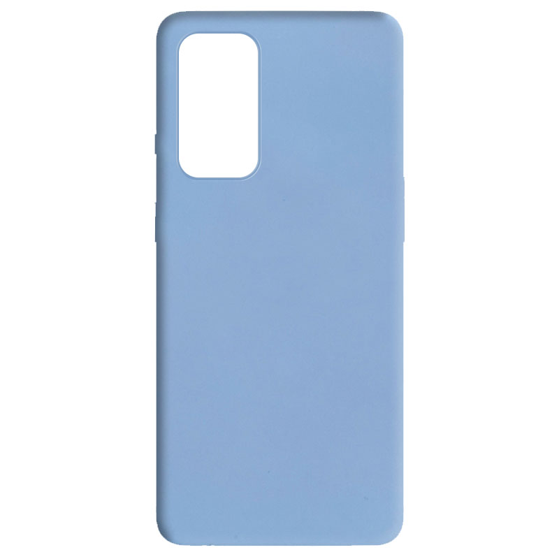 Силиконовый чехол Candy для OnePlus 9 (Голубой / Lilac Blue)