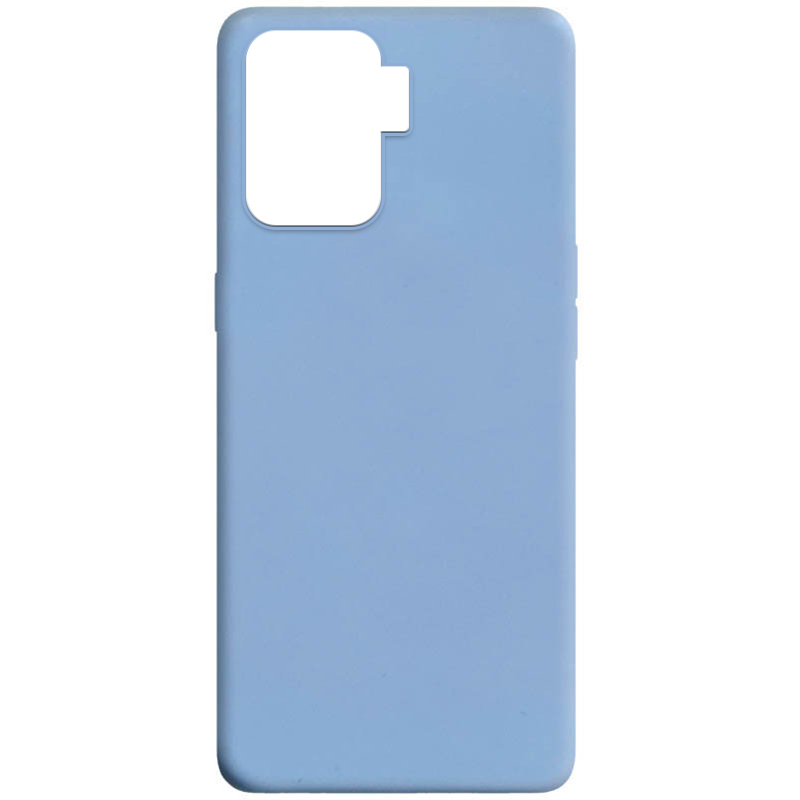 Силиконовый чехол Candy для Oppo Reno 5 Lite / A94 4G (Голубой / Lilac Blue)