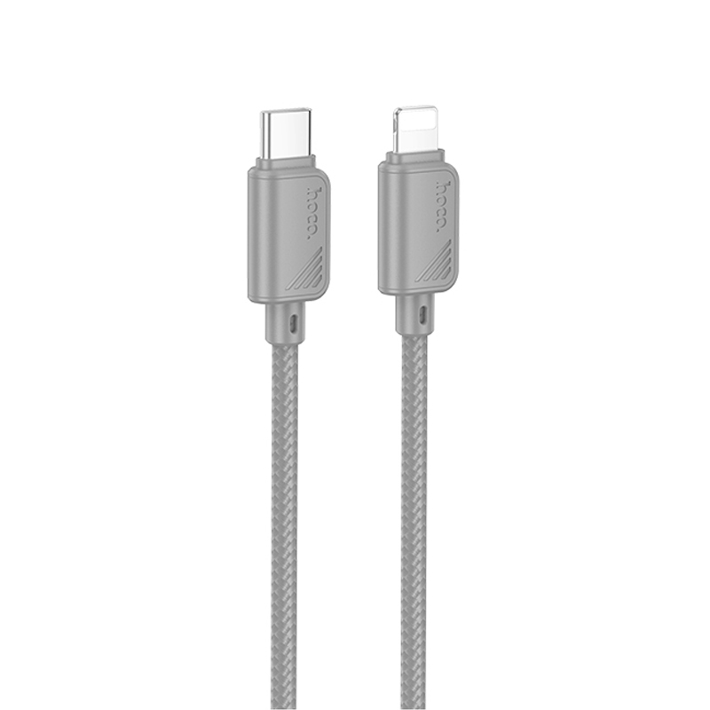 Дата кабель Hoco X113 Beneficio Type-C to Lightning (1m) (Gray)
