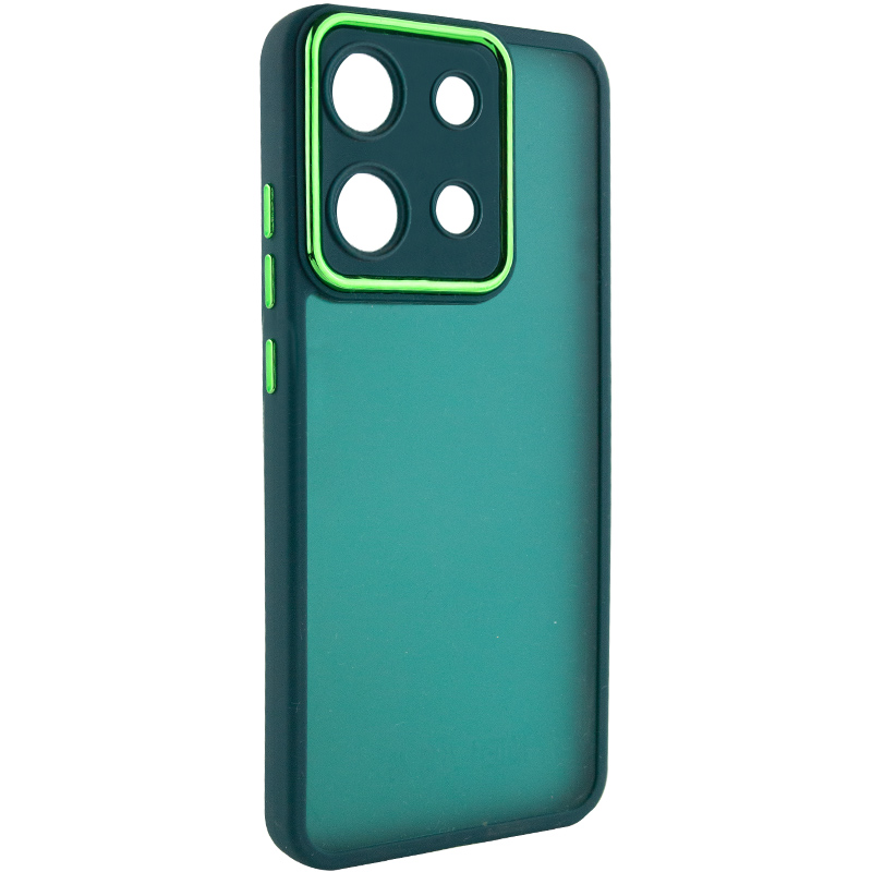 TPU+PC чехол Accent для Xiaomi Redmi 14C / Poco C75 (Green)