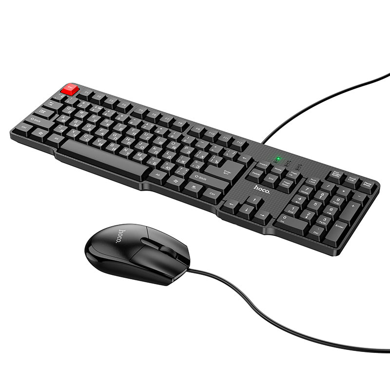 Игровая клавиатура + мышь Hoco GM16 (Черный)