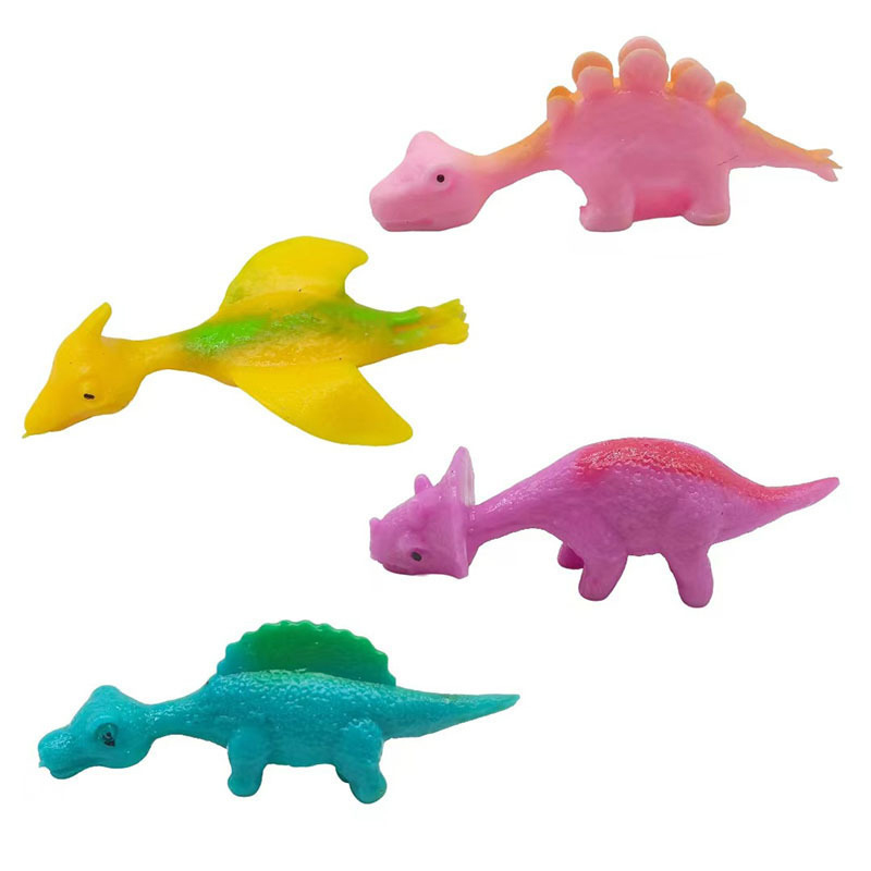 Игрушка эластичная Летающий динозавр на палец 1 шт (Random color)
