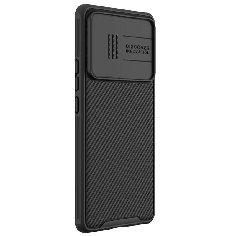 Купить Карбоновая накладка Nillkin CamShield Pro для Xiaomi 13 Lite / Civi 2 Black на onecase.com.ua