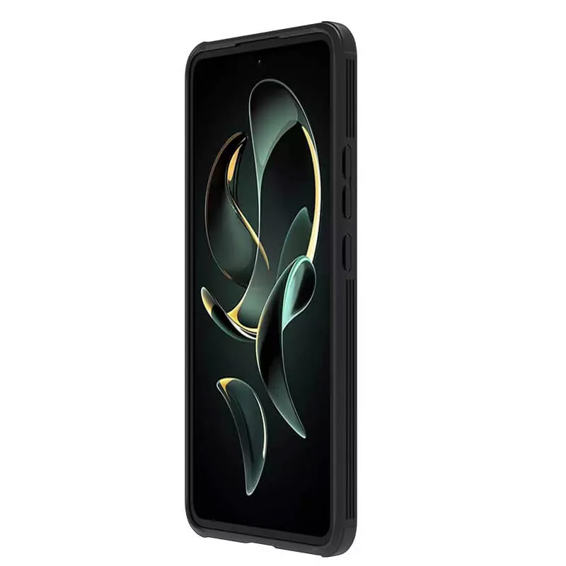 Купить Карбоновая накладка Nillkin CamShield Pro для Xiaomi Redmi K60 Ultra / 13T / 13T Pro Black на onecase.com.ua