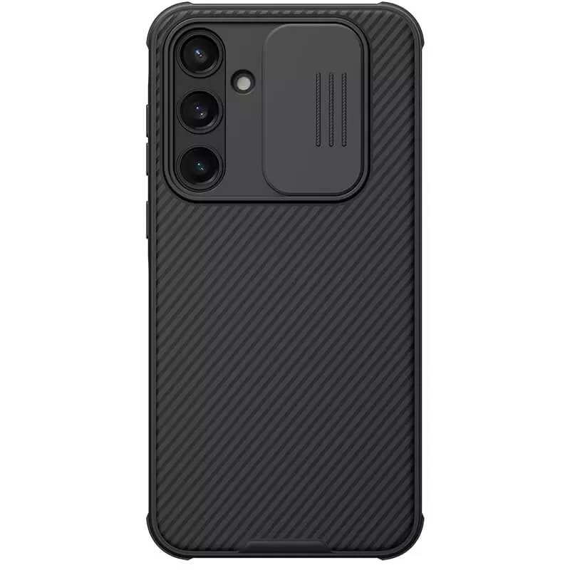 Карбонова накладка Nillkin CamShield Pro Magnetic для Samsung Galaxy A35 (Black)