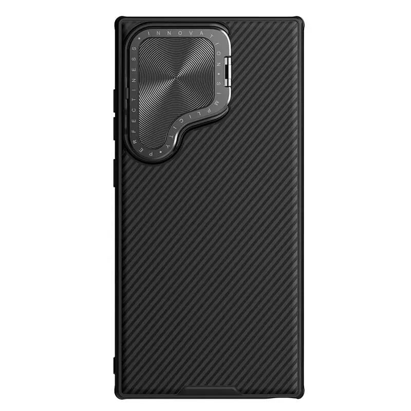 Карбоновая накладка Nillkin Camshield Prop для Samsung Galaxy S24 Ultra (Black)