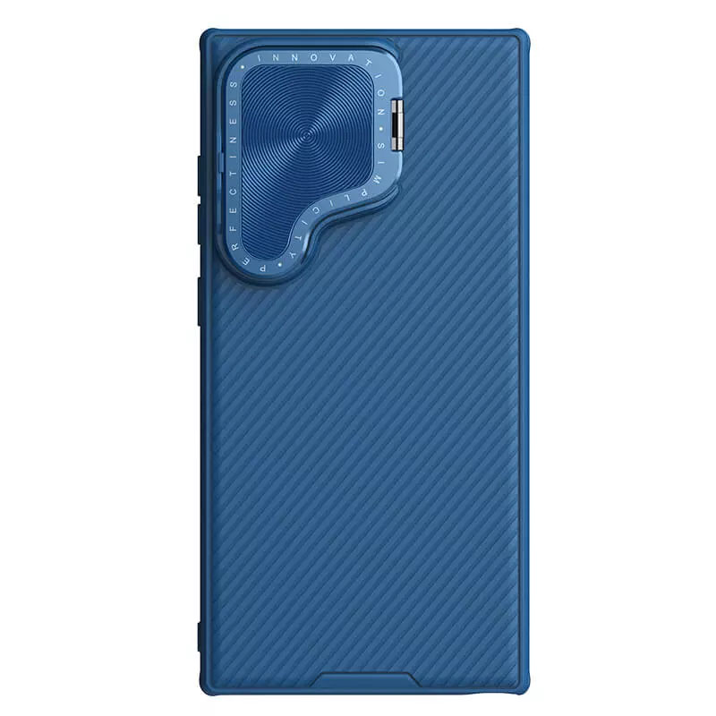 Карбонова накладка Nillkin Camshield Prop для Samsung Galaxy S24 Ultra (Blue)