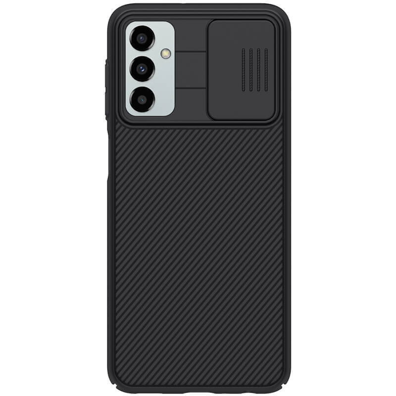 Карбоновая накладка Nillkin Camshield (шторка на камеру) для Samsung Galaxy M23 5G / F23 (Черный / Black)