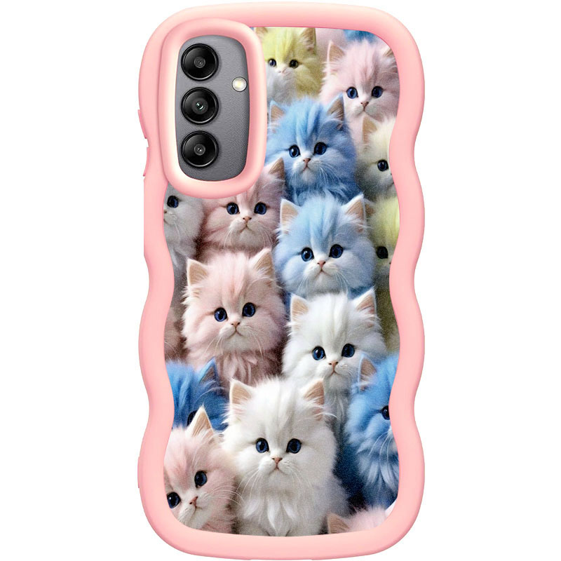 Чехол TPU Cloudy Pictures для Samsung Galaxy A16 4G/5G (Kittens)
