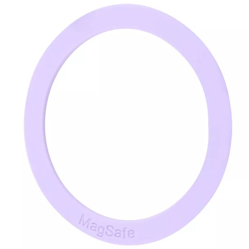 Кольцо Silicone для MagSafe (Light Purple)
