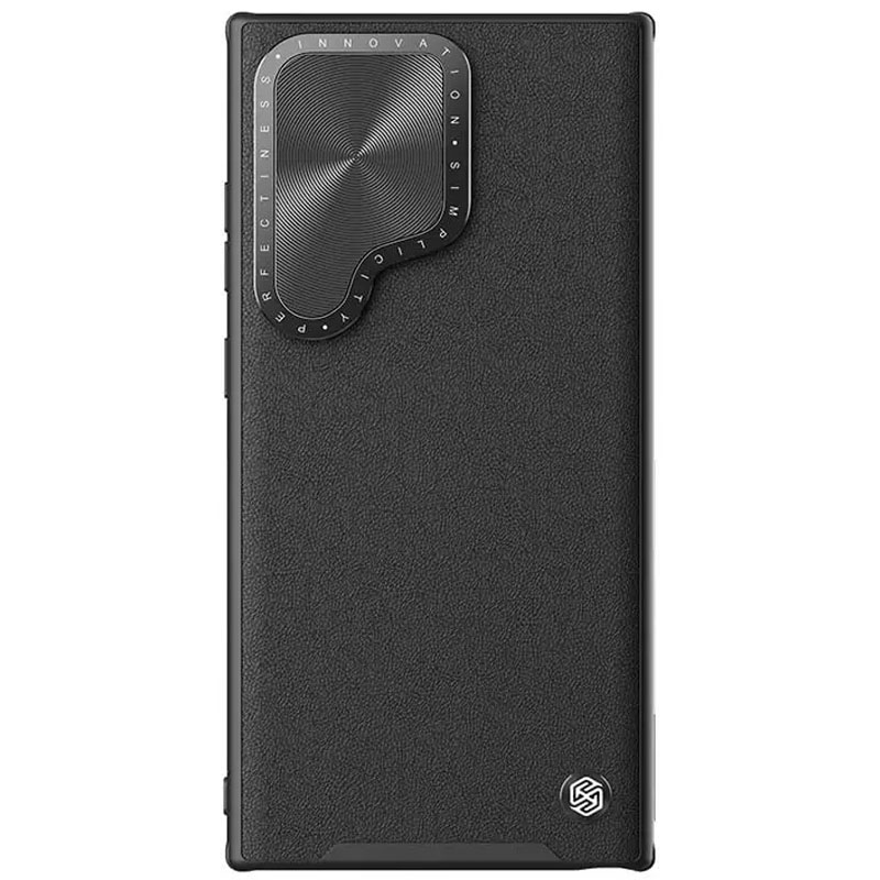 Кожаная накладка Nillkin Camshield Leather Prop для Samsung Galaxy S24 Ultra (Black)