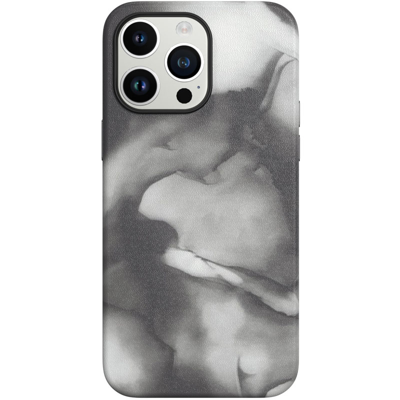 Кожаный чехол Figura Series Case with MagSafe для Apple iPhone 13 Pro (6.1") (Black)