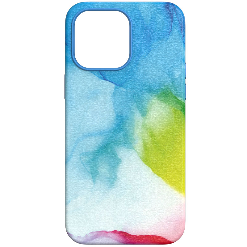 Кожаный чехол Figura Series Case with MagSafe для Apple iPhone 14 (6.1") (Multicolor)