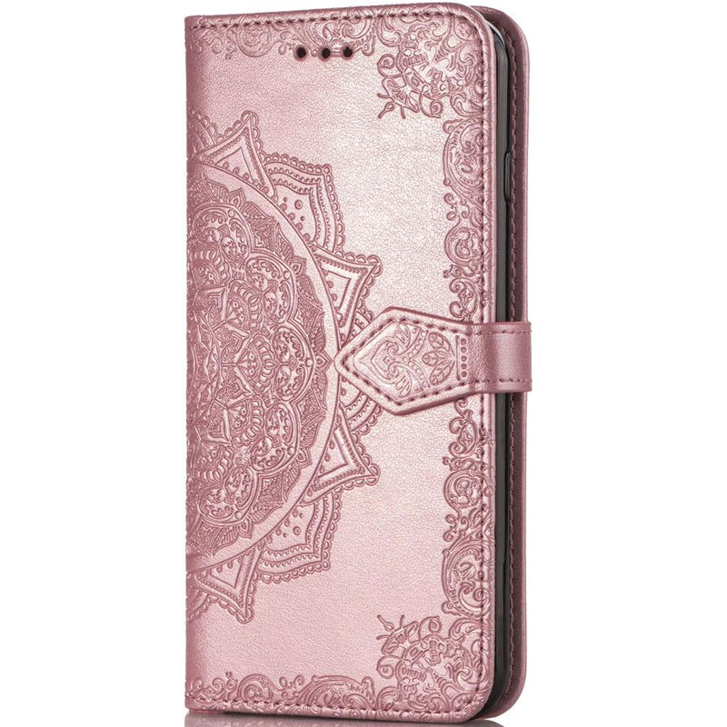 Кожаный чехол (книжка) Art Case с визитницей для Samsung Galaxy S20 FE (Розовый)
